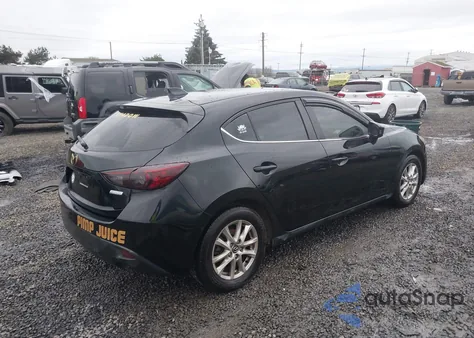 2014 Mazda Mazda3 I Touring z USA, uszkodzony, nr VIN JM1BM1L78E1181099